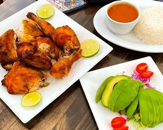 1 Pollo Entero Plain.