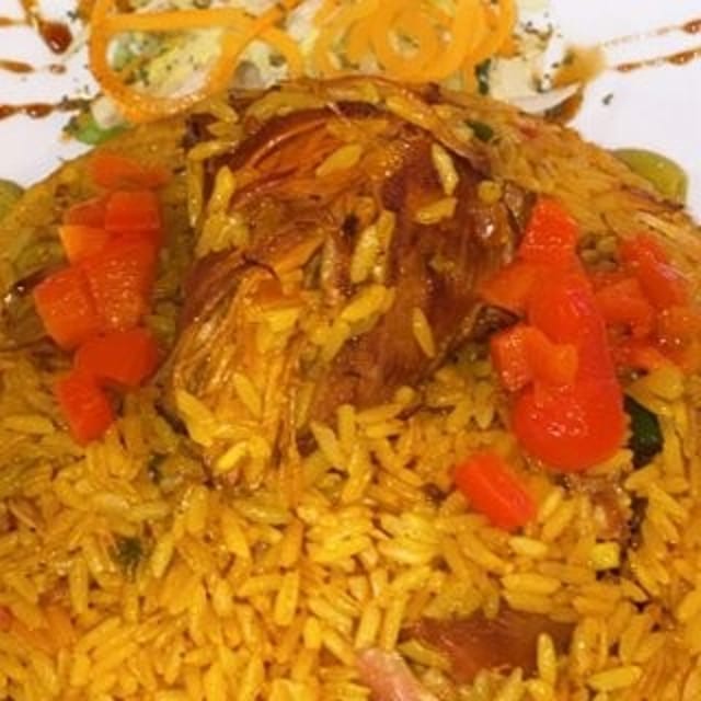 Arroz con Pollo.