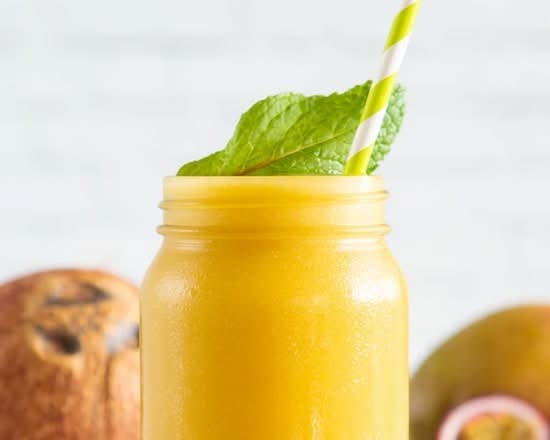 Passion Fruit Shake.