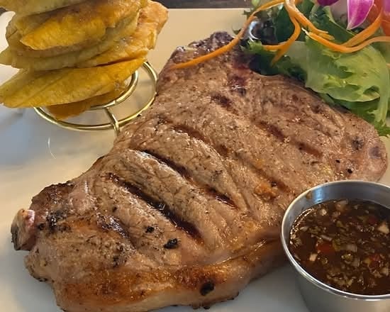 Angus Sirloin Steak.