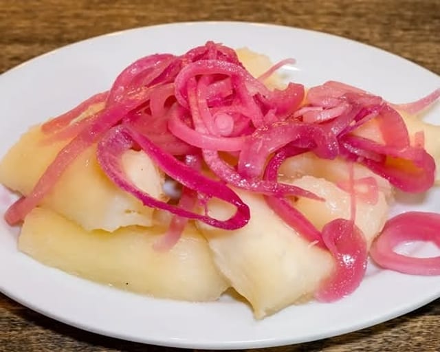 Yuca Boiled.