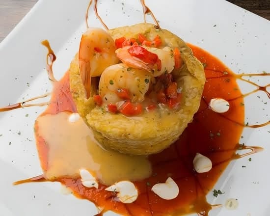 Mofongo Camarones.