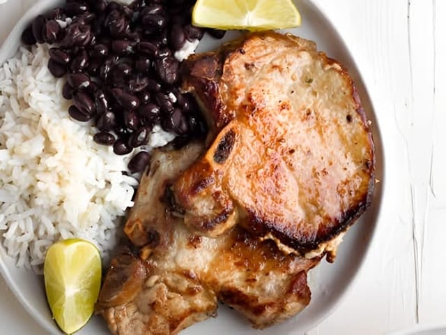 Grilled Pork Chops.