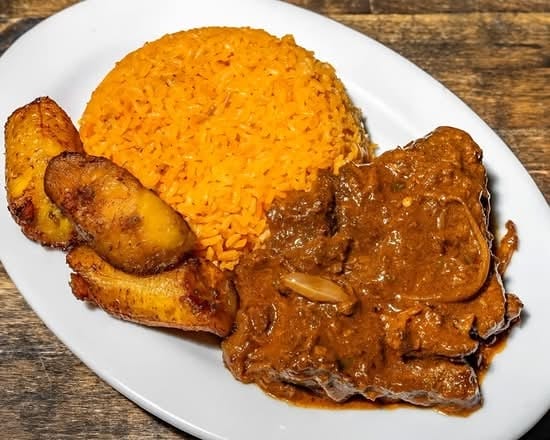 Bistec Guisado Lunch.