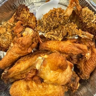 6 Wings & 6 Fried Shrimp